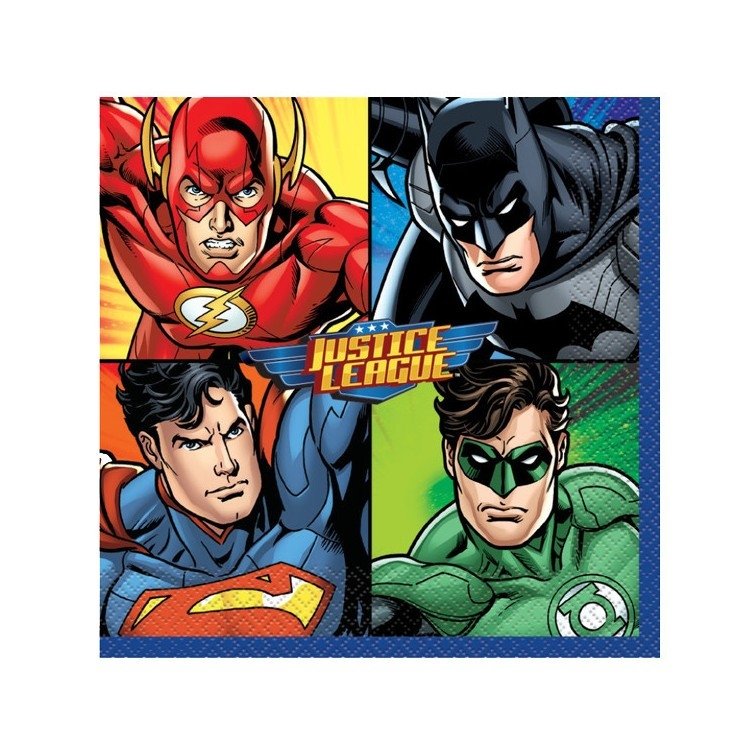 Servetter Justice League - Fyndhörnan