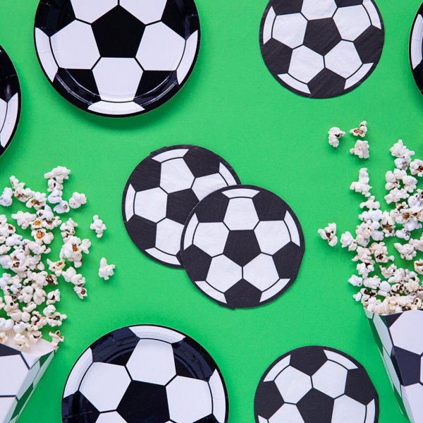 Servetter - Runda - Football Party - 20-pack Servetter - Runda - Football Party - 20-pack