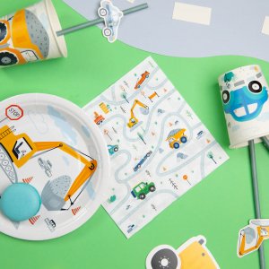 Pappmugg - Stadens trafik - 10-pack