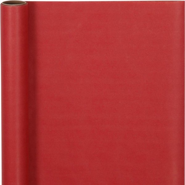 Presentpapper - R�tt - 0,5 x 5m
