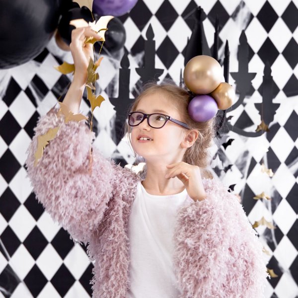 Girlang - Fladdermss - Guldmetallic