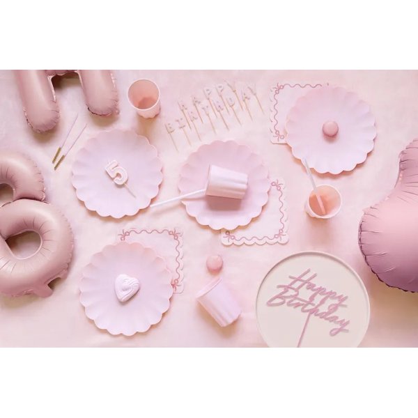 Servetter - Rosa- 12-pack