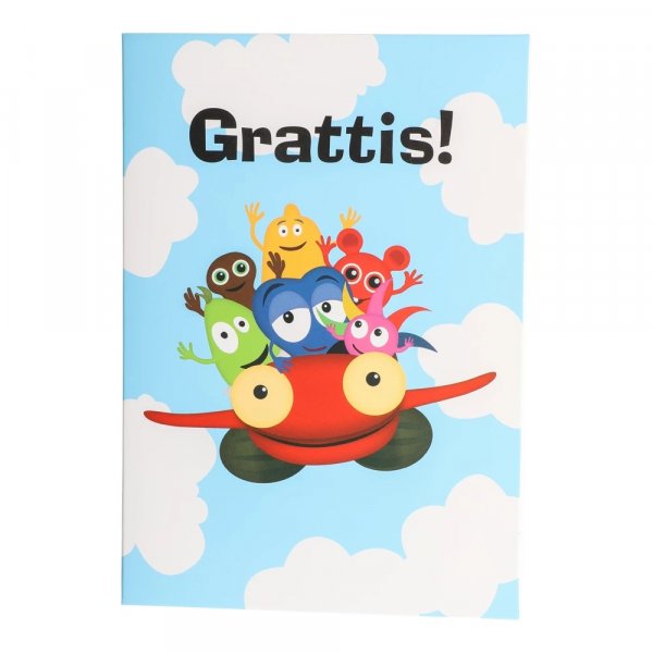 Grattiskort - Babblarna - 12x17 cm