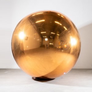 Inflatable Mirror Ball - Guld