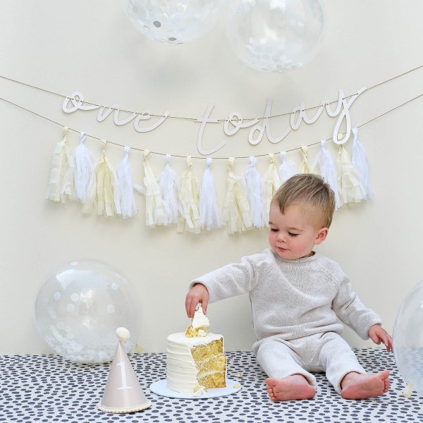 Smash The Cake - Kit - Vitt - One today