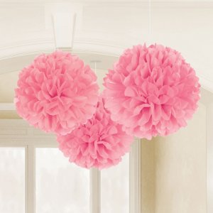 Pom Pom - 3-pack - Ljusrosa