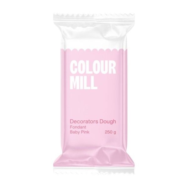Sugarpaste/Sockerpasta Decorators Dough - Baby Pink - Colour Mill - 250 g Sugarpaste/Sockerpasta Decorators Dough - Baby Pink - Colour Mill - 250 g