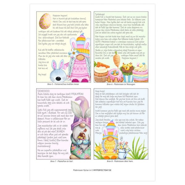 Frdiga nissebrev - Psknissen flyttar in - Vol.1