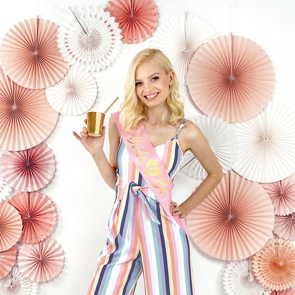 Sash - Bride to be - Rosa/Guld Sash - Bride to be - Rosa/Guld