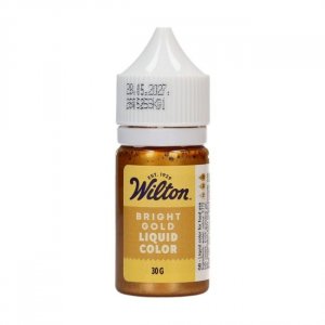 Liquid Color - Bright Gold - 30g - Wilton Liquid Color - Bright Gold - 30g - Wilton