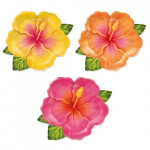Papptallrikar - Aloha - 22 cm - 6-pack Papptallrikar - Aloha - 22 cm - 6-pack