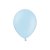 Miniballonger - Pastel - Babyblå - 10-pack