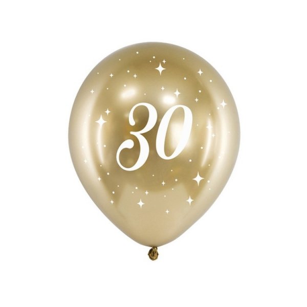 Ballonger Guld 30 �r