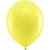 Pastellballonger - Standard 30 cm - Gul - 10-pack