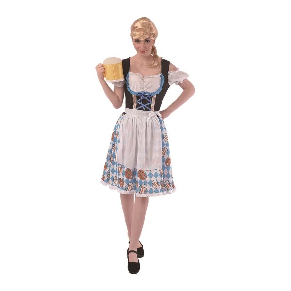 Klänning - Oktoberfest - Blå Klänning - Oktoberfest - Blå