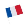 Tygflagga - Frankrike - 20x30cm - 3-pack