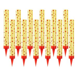 Isfacklor Guld - Storpack - 12 st