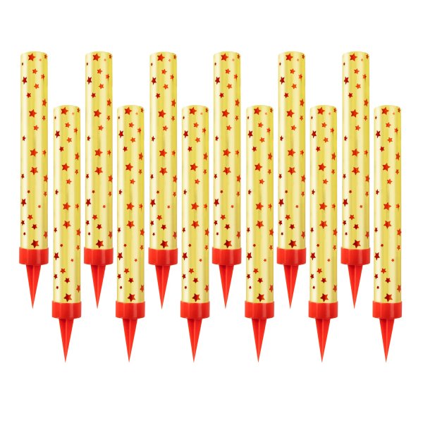 Isfacklor Guld - Storpack - 12 st