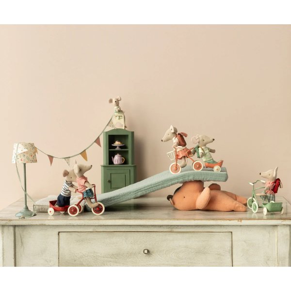 Trehjuling med hus - Maileg - Coral