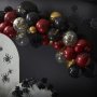 Ballongbge - Halloween - Svart/Rd/Guld
