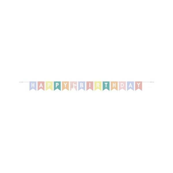 Banner Enh�rning Happy Birthday
