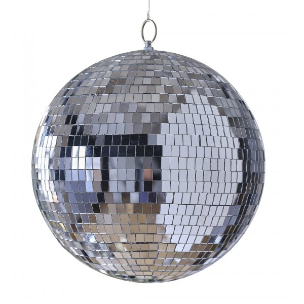 Discokula - Silver - Stor - 25 cm Discokula - Silver - Stor - 25 cm