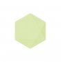 Assiett Gr�n Hexagon, Vert Decor