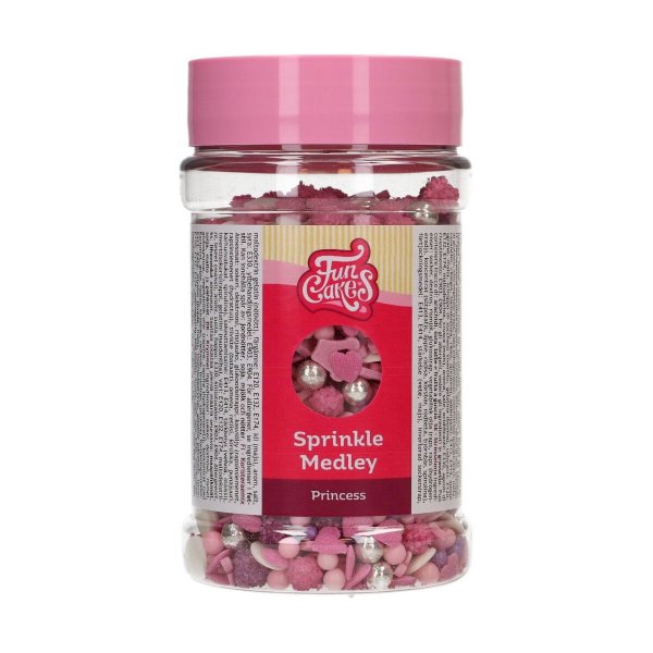 Strösselmix - Prinsessmix - FunCakes - Stor burk 180 g Strösselmix - Prinsessmix - FunCakes - Stor burk 180 g