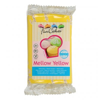 Sugarpaste - Mellow Yellow - 250 gram