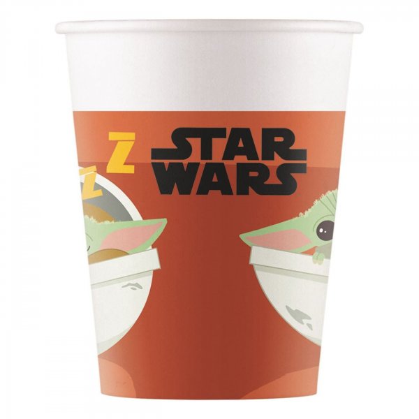 Pappmuggar - Mandalorian Star Wars - 8-pack Pappmuggar - Mandalorian Star Wars - 8-pack