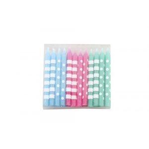 Tårtljus - Pastell - Rosa/Grön/Blå - 24-pack Tårtljus - Pastell - Rosa/Grön/Blå - 24-pack