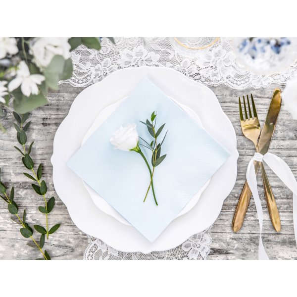 Servetter - Babyblå - 20-pack Servetter - Babyblå - 20-pack