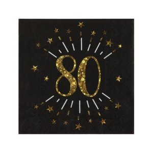 Servetter 80 år