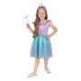 Maskeraddräkt - Prinsessa - Blå/Lila - Strl S Maskeraddräkt - Prinsessa - Blå/Lila - Strl S