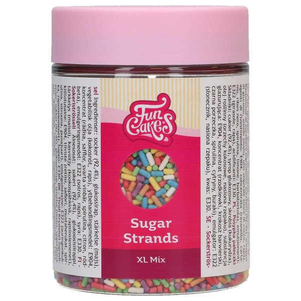 Str�sselstavar XL Mix 225 g - FunCakes