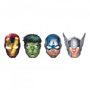 Ansiktsmasker - Avengers - 6-pack