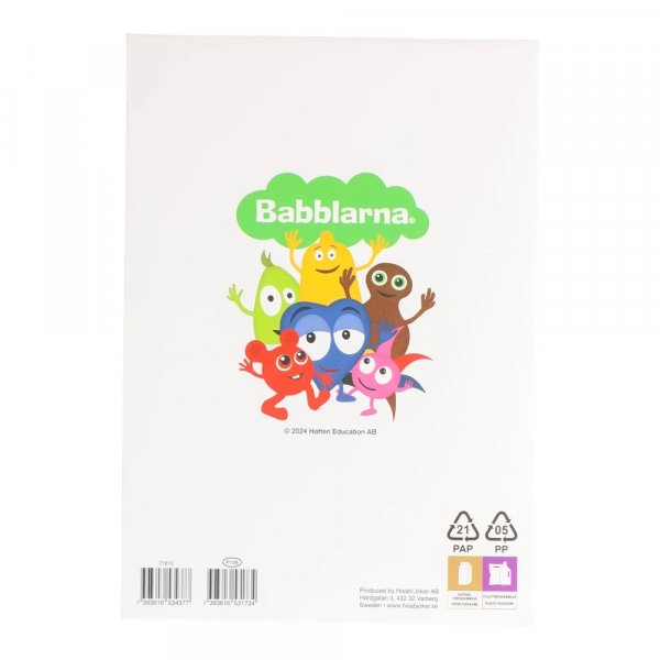 Grattiskort - Babblarna - 12x17 cm