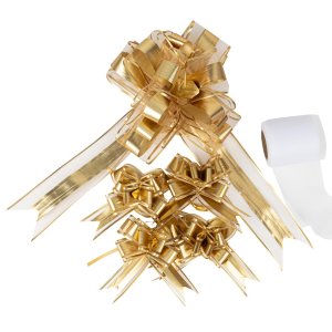 Bildekoration till bröllop - Guld - 6 delar Bildekoration till bröllop - Guld - 6 delar