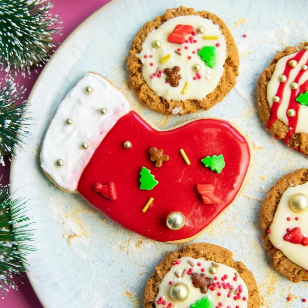 Strösselmix Jul - Happy Sprinkles - Santa\\\'s Favourite Strösselmix Jul - Happy Sprinkles - Santa\\\'s Favourite