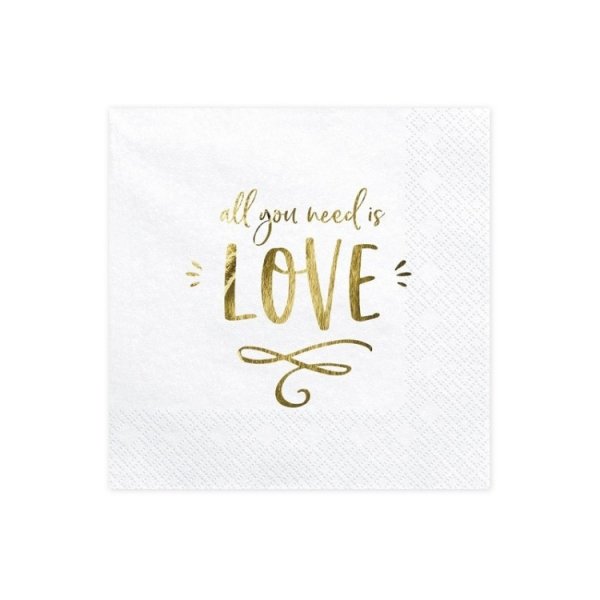Servetter All you need is Love