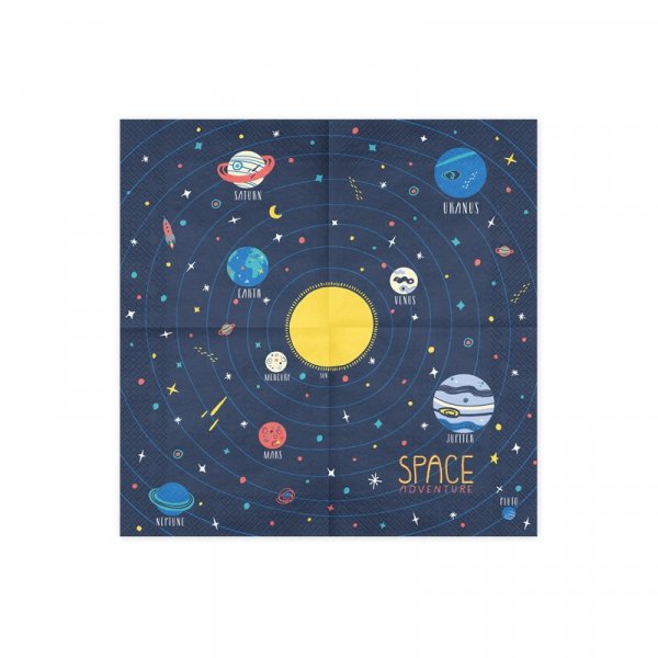 Servetter - Space Party - 20-pack