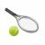 Minifreml - Tennisracket med boll