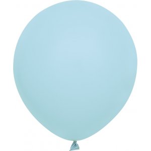 Miniballonger enfrgade - Premium 13 cm - Baby Blue