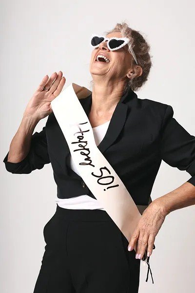 Sash - Happy 50 - Svart/Vit