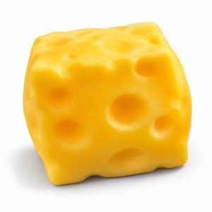 Squishy Cheese  - Ost Squishy 6 x 6 cm