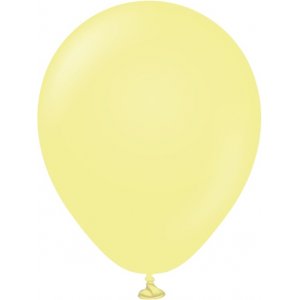 Miniballonger enfrgade - Premium 13 cm - Macaron Yellow