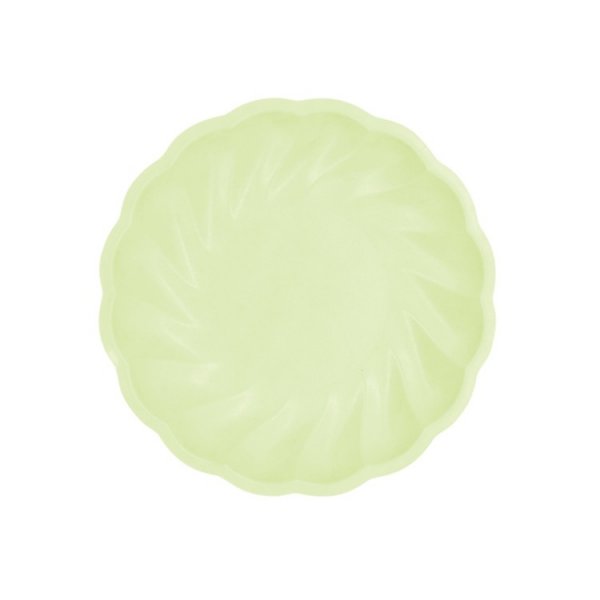 Tallrikar Rund Gr�n, Vert Decor