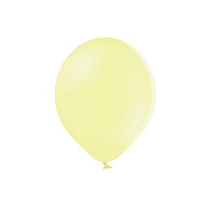 Miniballonger - Pastell - Premium 12 cm - Ljusgula - 10-pack