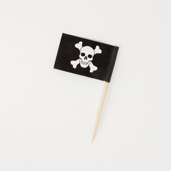 Cake Picks - Piratflaggor - 50 st Cake Picks - Piratflaggor - 50 st