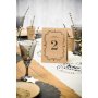 Bordsnumrering - Vintage Kraft - 10 st